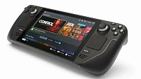 Игровая приставка Valve Steam Deck 512GB, OLED (16 ГБ, 512 ГБ, Черный, 7.4", OLED, Уценка)