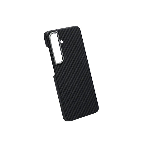 Чехол карбоновый KZDOO Keivlar для Galaxy S24 (Черный)