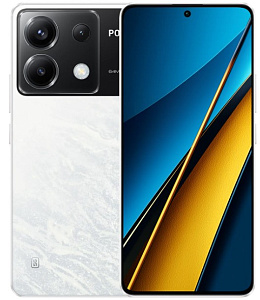 Смартфон Xiaomi POCO X6 5G 12/512GB Global (Белый, 512 ГБ, 12 ГБ, Global, Dual nanoSim, Без Rustore)