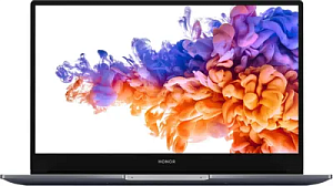 Ноутбук HONOR MagicBook 14 1920x1080, Intel Core i7 1165G7 2.8 ГГц, RAM 16 GB, SSD 512 GB, Intel Iris Xe Graphics, Windows 10 Home, 53011TCP-001 (Серый, 16 ГБ, 512 ГБ)