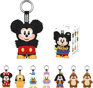 Фигурка - сюрприз Michy Family Cute Together Keychain (Белый)