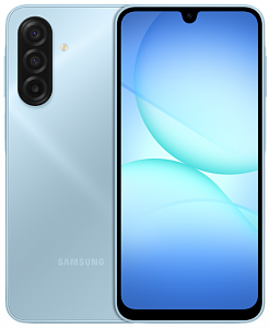 Смартфон Samsung Galaxy A17 (6 ГБ, 128 ГБ, Голубой, 5G, Dual nanoSim, Global, Без Rustore)