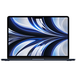 Ноутбук Apple MacBook Air 13 2022 (M2 8-Core, GPU 8-Core, 8GB, 256GB) (8 ГБ, 256 ГБ, MLY33, Тёмная ночь)