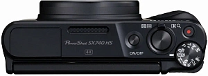 Фотоаппарат Canon SX740 PowerShot (Черный)