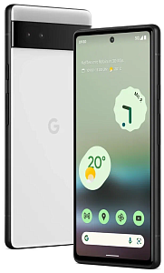 Смартфон Google Pixel 6a 6/128GB Global (6 ГБ, 128 ГБ, Белый, Global, nanoSim+eSim, Без Rustore)