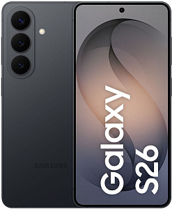 Смартфон Samsung Galaxy S26 (Черный, 12 ГБ, 256 ГБ, nanoSim+eSim, Global, 5G, Без Rustore)