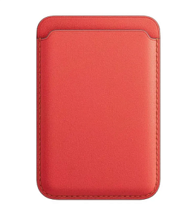 Картхолдер Leather Wallet (Красный)