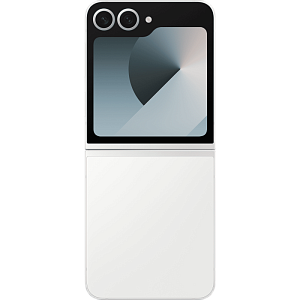 Смартфон Samsung Galaxy Z Flip6 12/512GB (Белый, 12 ГБ, 512 ГБ, Global, nanoSim+eSim, Без Rustore)