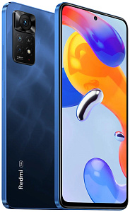 Смартфон Xiaomi Redmi Note 11 Pro Plus 5G 8/128GB Global (Синий, 128 ГБ, 8 ГБ, Global, Dual nanoSim, Без Rustore)