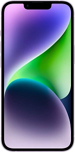 Смартфон Apple iPhone 14 512GB Global (512 ГБ, Фиолетовый, Global, 6 ГБ, nanoSim+eSim, Без Rustore)