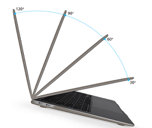 Чехол накладка Gurdini для Macbook Air 13.6 2022 (Серый)