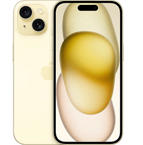 Смартфон Apple iPhone 15 512GB nanoSim+eSim (Жёлтый, 6 ГБ, 512 ГБ, nanoSim+eSim, Global, Без Rustore)