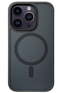 Чехол Hybrid MagSafe для iPhone 14 (Чёрный)