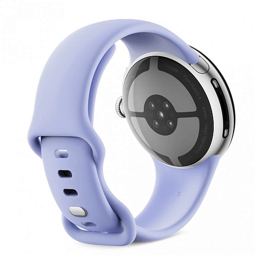 Умные часы Google Pixel Watch 4 (Polished Silver/Iris, 41mm, Bluetooth)