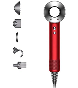 Фен Dyson Supersonic HD07 (Красный/Никель)
