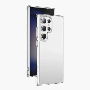 Чехол прозрачный Hybrid KEEPHONE для Galaxy S25 Ultra (Прозрачный)