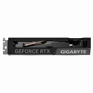 Видеокарта Gigabyte GeForce RTX 4060 8192Mb, Windforce OC 8Gb (GV-N4060WF2OC-8GD) 2xHDMI, 2xDP, Ret (Чёрный)