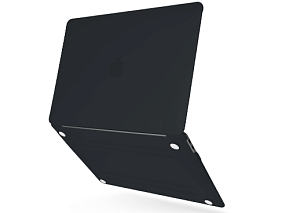 Чехол накладка Gurdini для Macbook Air 13.6 2022 (Черный)