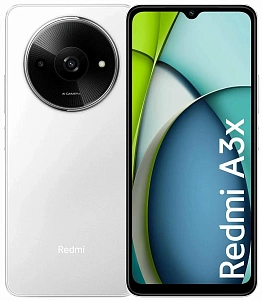 Смартфон Xiaomi Redmi A3x 3/64GB (Белый, 3 ГБ, Dual nanoSim, 64 ГБ, Global, Без Rustore)