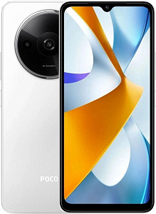 Смартфон Xiaomi POCO C61 4/128GB (Белый, 4 ГБ, 128 ГБ, Dual nanoSim, Global, Без Rustore)