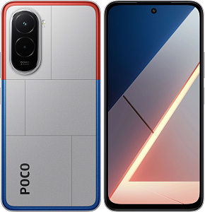 Смартфон Xiaomi POCO M7 (Серебристый, 8 ГБ, 256 ГБ, Global, Dual nanoSim, Без Rustore)