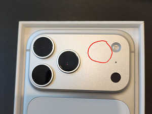 Смартфон Apple iPhone 17 Pro Max (Белый, 12 ГБ, 512 ГБ, nanoSim+eSim, Без Rustore, Уценка)