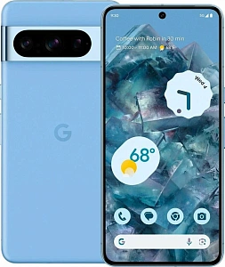 Смартфон Google Pixel 8 Pro 12/512GB (Голубой, Global, 512 ГБ, nanoSim+eSim, 12 ГБ, Без Rustore)