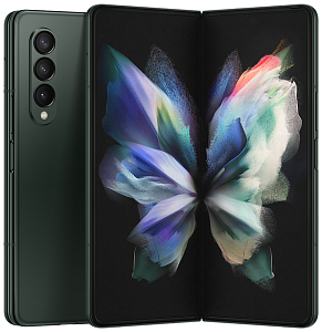 Смартфон Samsung Galaxy Z Fold3 256GB (RU/A) (Зелёный, 12 ГБ, 256 ГБ, RU, nanoSim+eSim, Без Rustore)