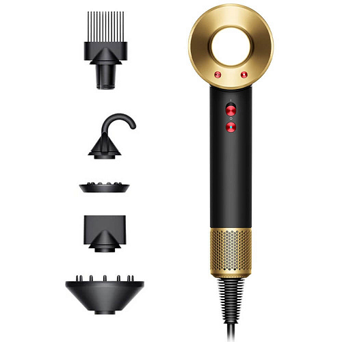 Фен Dyson Supersonic HD07 (Gold Onyx)