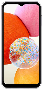 Смартфон Samsung Galaxy A14 4/64 GB (4 ГБ, 64 ГБ, Серебристый, Dual nanoSim, Global, Без Rustore)