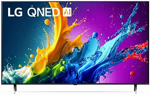 Телевизор LG 43QNED80T6A (Черный, 43")