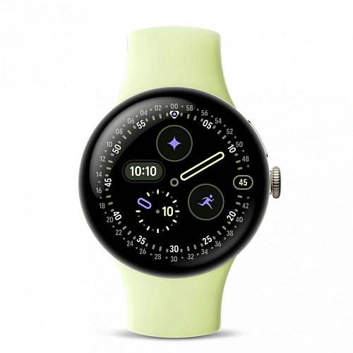 Умные часы Google Pixel Watch 4 (Champagne Gold/Lemongrass, 41mm, Bluetooth)