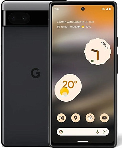 Смартфон Google Pixel 6a 6/128GB JP (6 ГБ, 128 ГБ, Чёрный, Япония, nanoSim+eSim, Без Rustore)