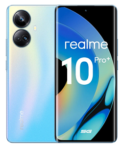 Смартфон Realme 10 Pro Plus 5G 8/128GB (Голубой, 128 ГБ, 8 ГБ, Global, Dual nanoSim, Без Rustore)