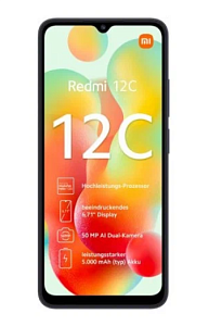 Смартфон Xiaomi Redmi 12C NFC 4/128GB (Серый, 128 ГБ, 4 ГБ, Global, Dual nanoSim, Без Rustore)