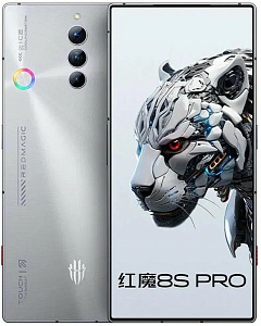 Смартфон Nubia RedMagic 8S Pro 12/256GB Global (Серый, 12 ГБ, 256 ГБ, Global, Dual nanoSim, Без Rustore)