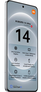 Смартфон Xiaomi 14 Ultra 12/256Gb CN (Белый, 12 ГБ, 256 ГБ, Dual nanoSim, Китай, Без Rustore)