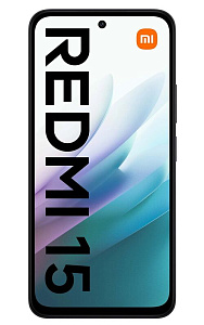 Смартфон Xiaomi Redmi 15 4G (Черный, 256 ГБ, 8 ГБ, RU)