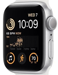 Умные часы Apple Watch SE Gen 2 44мм (2022) (44mm, Белый M/L, M/L)