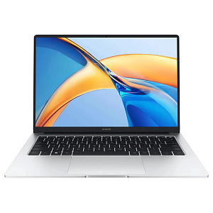 Ноутбук HONOR MagicBook X14 Plus FMI-7651 (Ryzen 7 8845HS/14"/FHD+/16Гб/512Гб SSD/Radeon 780M) 5301AJMC (Серебристый, 16 ГБ, 512 ГБ)
