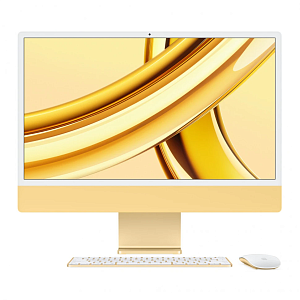 Моноблок Apple iMac 24 2023 (M3 8-Core, GPU 8-Core, 16GB, 512GB) (Жёлтый, 16 ГБ, 512 ГБ)