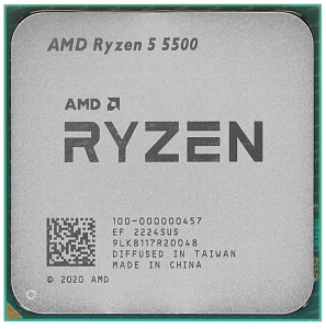 Процессор AMD Ryzen 5 5500 AM4 OEM (Серебристый)