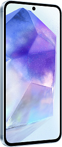 Смартфон Samsung Galaxy A55 5G 12/256GB (Голубой, 12 ГБ, 256 ГБ, nanoSim+eSim, Global, Без Rustore)