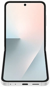 Смартфон Samsung Galaxy Z Flip7 FE (Белый, 8 ГБ, 256 ГБ, Global, nanoSim+eSim, Без Rustore)