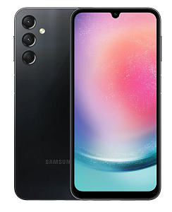 Смартфон Samsung Galaxy A24 8/128GB (8 ГБ, 128 ГБ, Чёрный, Global, Dual nanoSim, Без Rustore)