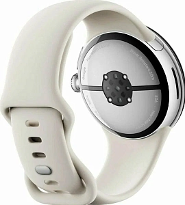 Умные часы Google Pixel Watch 3 45mm (Polished Silver/Porcelain)