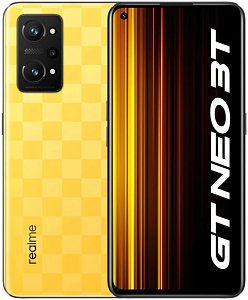 Смартфон Realme GT Neo 3T 8/256GB (Жёлтый, 8 ГБ, 256 ГБ, Dual nanoSim, Global, Без Rustore)