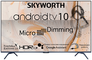 Телевизор Skyworth 50G3A 50" (2021) (Чёрный, 50")