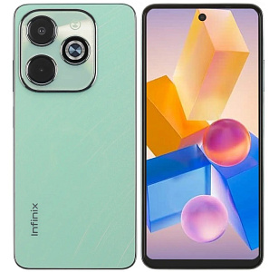 Смартфон Infinix Hot 40i 8/256Gb Global (256 ГБ, Зеленый, 8 ГБ, Global, Dual nanoSim, Без Rustore)