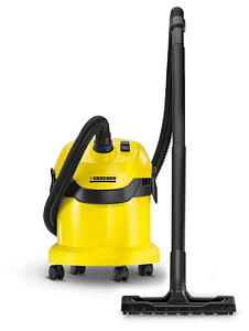 Профессиональный пылесос KARCHER WD 2 Plus V-12/4/18, 1000 Вт (Жёлтый)